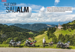 Mit drei GS Adventure in  Kärnten auf Schotterstraßen unterwegs