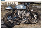 Cafe-Bobber: Rahmen von BMW R 45, Räder von Harley-Davidson