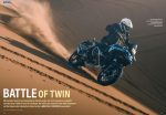 Härtetest der serienmäßigen BMW R 1300 GS bei der Lamas Rally in Afrika