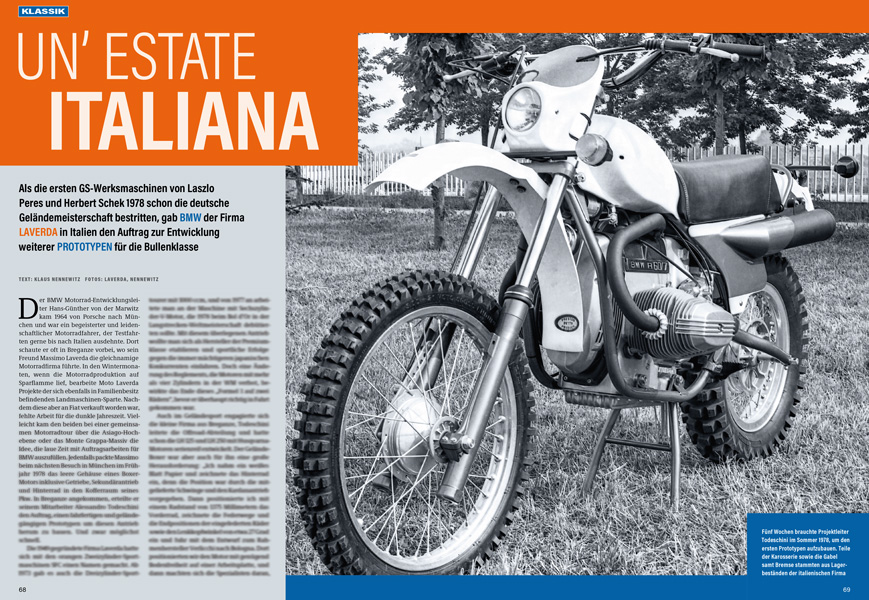 BMW-Enduro-Prototyp von Laverda
